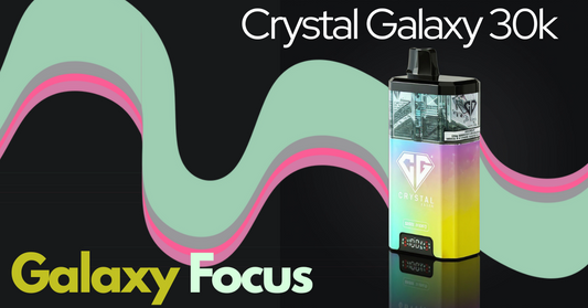 Crystal Galaxy Focus 30K disposable vapes