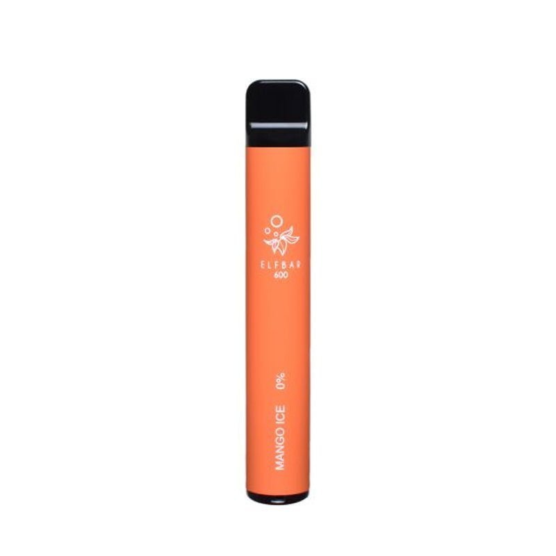 0% Nicotine Elf Bar 600 Disposable Vape Puff Bar Pod