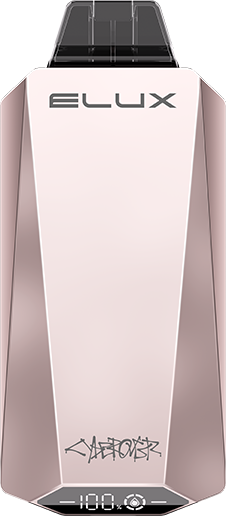ELUX Cyberover 15000 puffs disposable vapes in shaded white colors.