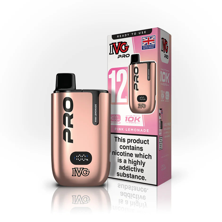 Hayati Pro Max+ 6000 Puffs Vape Kit UK, with pink and having PinkLemonade_ Flavour