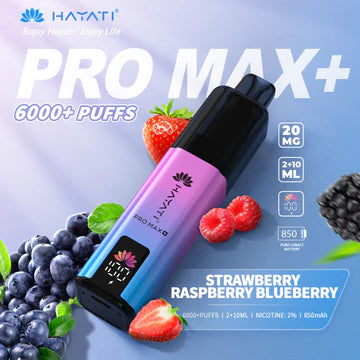 Hayati Pro Max+ 6000 Puffs Vape Kit (Box of 5)
