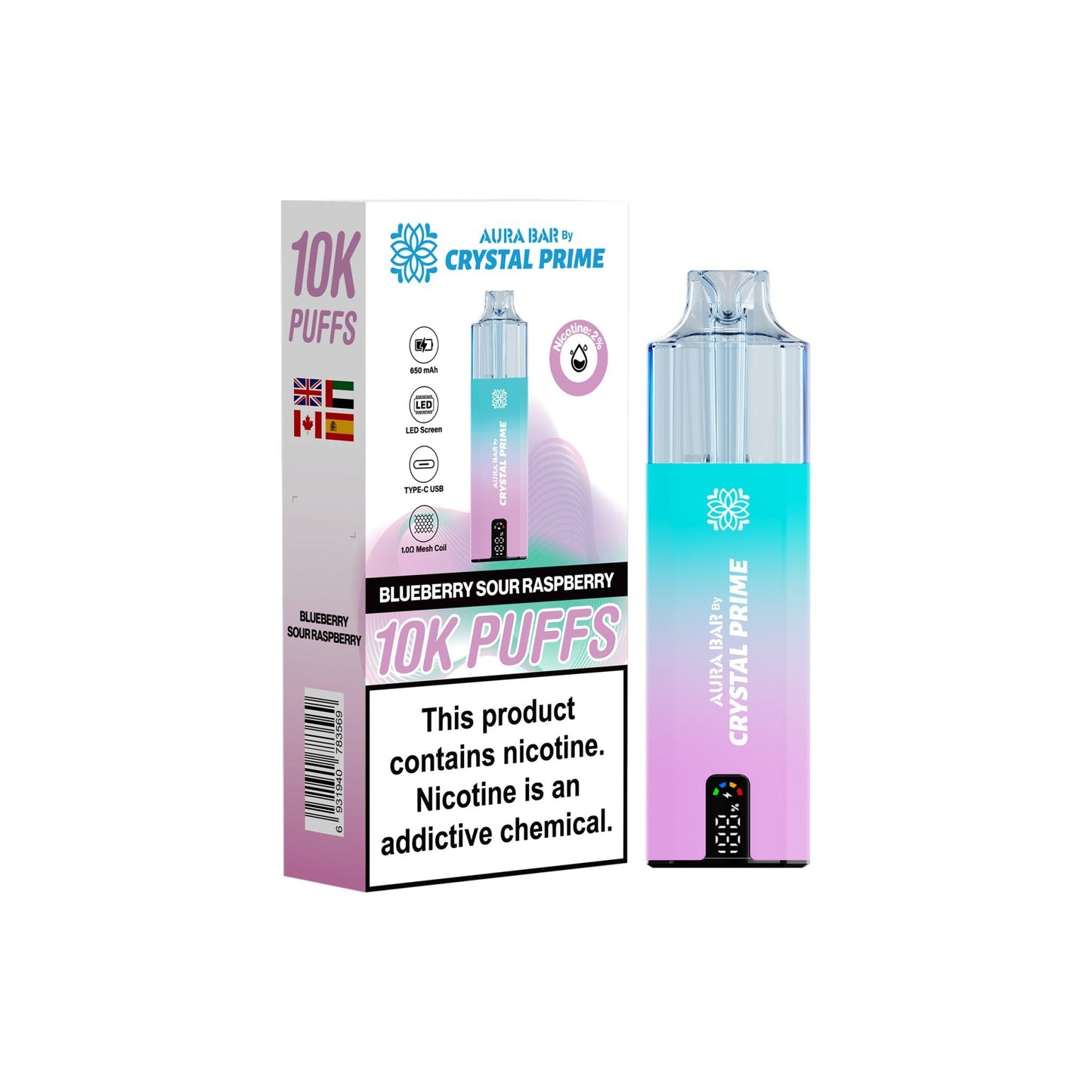 Crystal Prime 10000 Puffs Disposable Vape