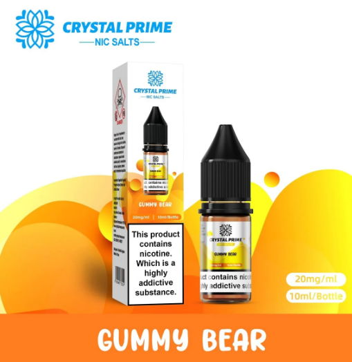 Crystal Prime 7000 Nic Salts: Loads of Smooth Vaping! (Box of 10)