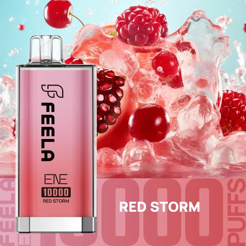 Feela ENE/Elux 10000 Disposable Vape Puff Bar red storm