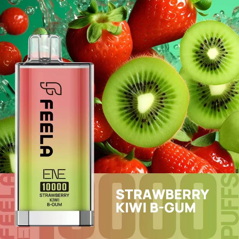 Feela ENE/Elux 10000 Disposable Vape Puff Bar strawberrry kiwi bgum