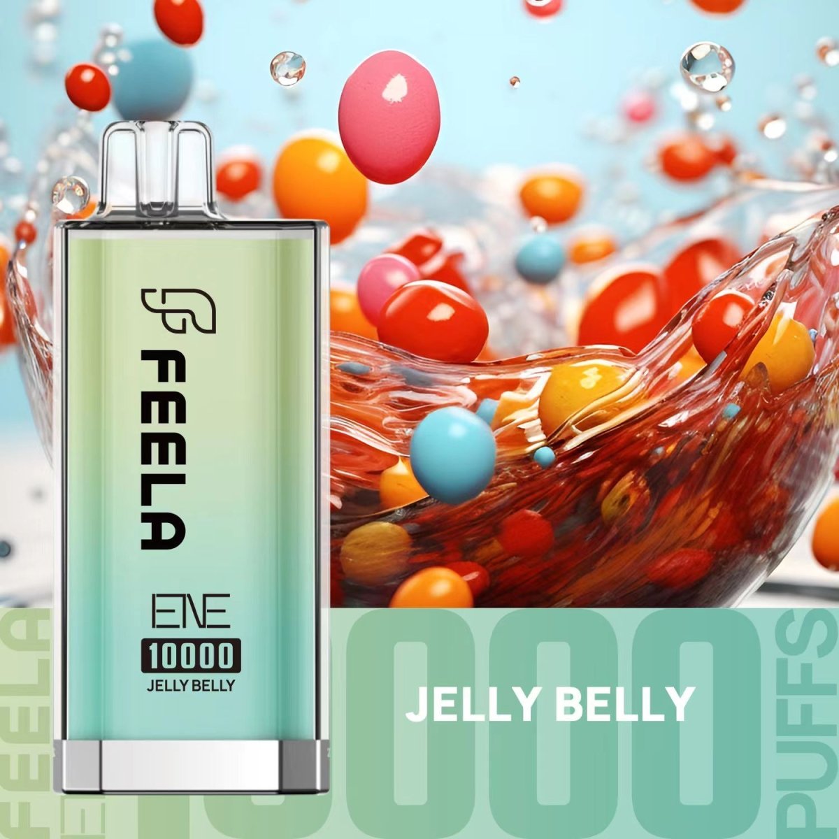 Feela ENE/Elux 10000 Disposable Vape Puff Bar jelly belly