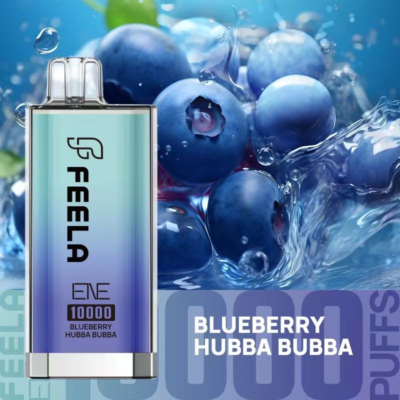 Feela ENE/Elux 10000 Disposable Vape Puff Bar blueberry hubba bubba