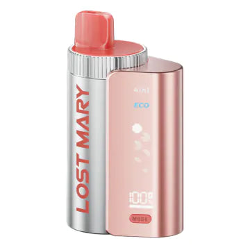 Lost Mary 4-in-1 Prefilled Kit with Red colour and having Pink lemonade flavour.