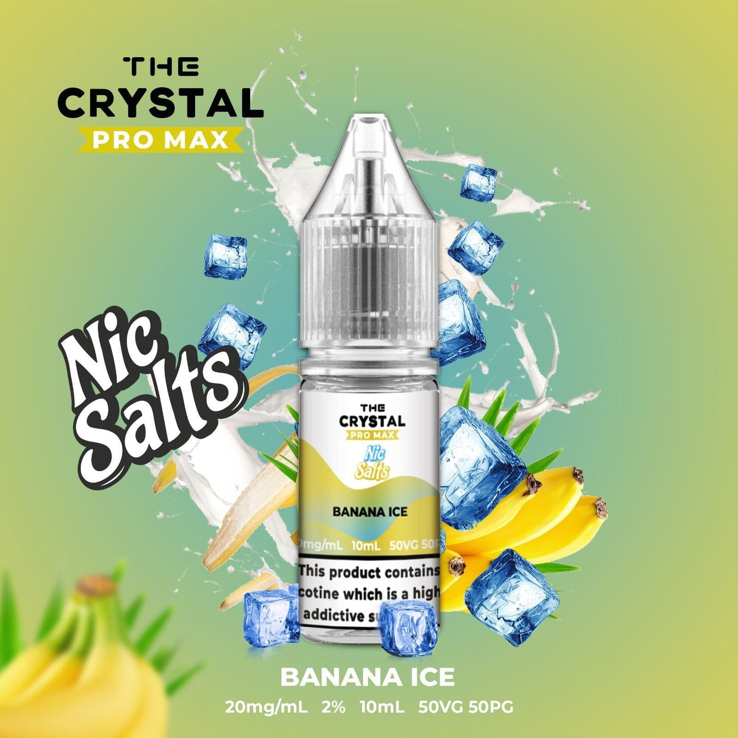 Hayati /The Crystal Pro Max Vape Nic Salts 10ml - Box of 10
