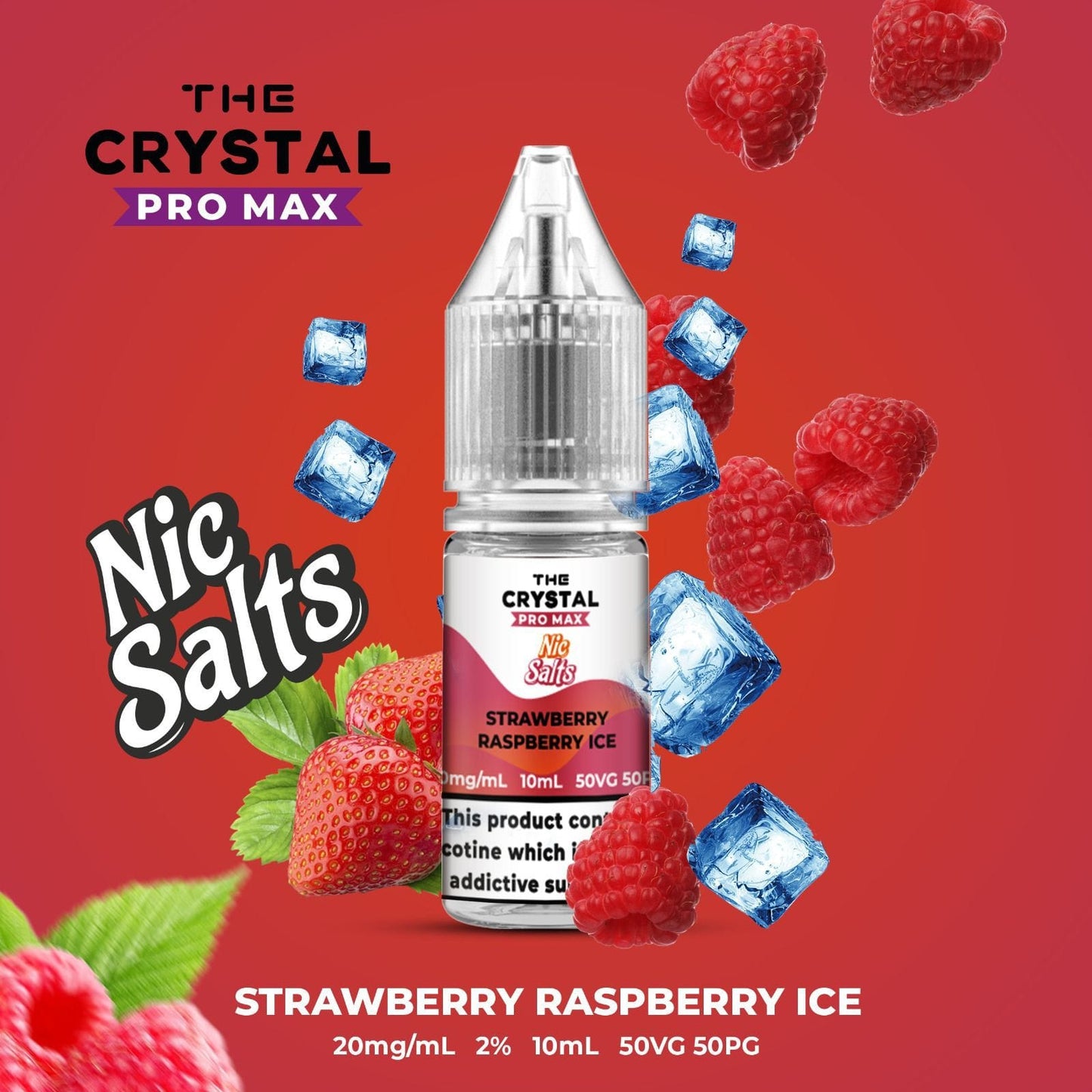 Hayati /The Crystal Pro Max Vape Nic Salts 10ml - Box of 10