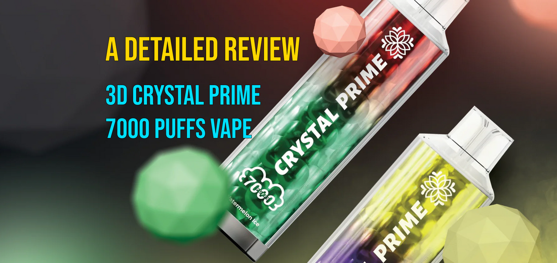 crystal prime 7000 puffs in colorful background