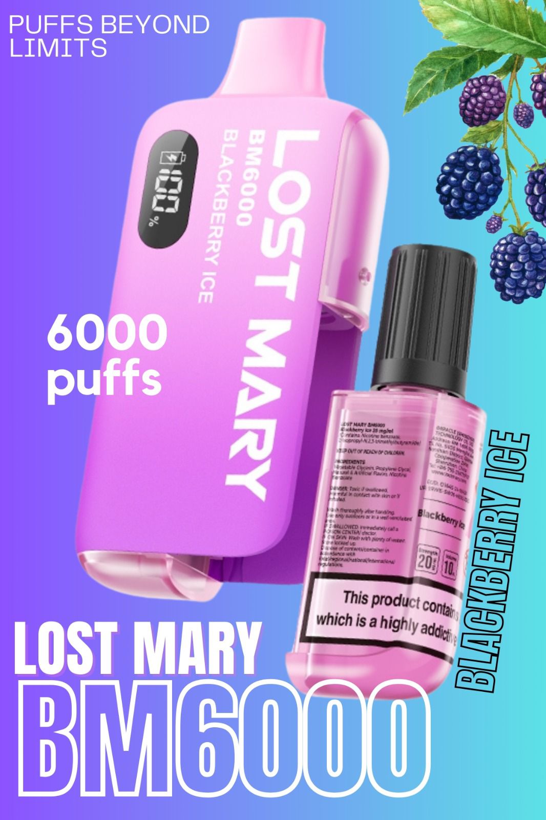 Lost Mary BM6000 Disposable Vape (BOX OF 5)