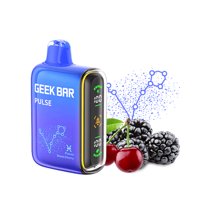 geek bar pulse uk, Black Cherry flavor 15000 puffs