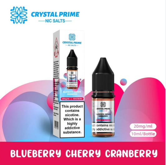 Crystal Prime 7000 Nic Salts 10ml E-liquids (BOX OF 10) — Buy Online UK | Rapid Vapes