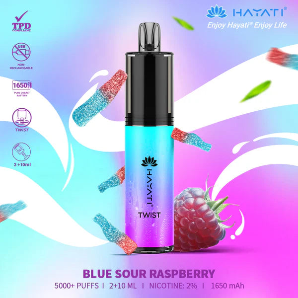 Hayati Twist 5000 Puffs Disposable Vape Pod Kit