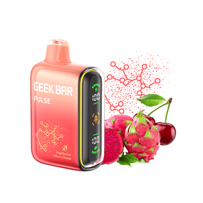 geek bar pulse uk, Cherry bomb flavor 15000 puffs