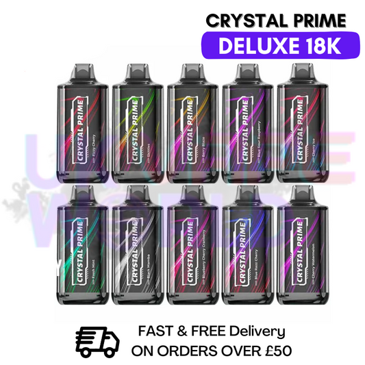 Crystal Prime Deluxe 18000 Puffs 18K PUFF (clearance)
