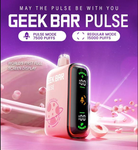 Geekbar Pulse 15000 Puffs Disposable Vape (Box of 5)