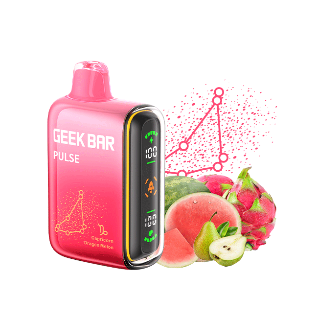 geek bar pulse uk, Dragon melon flavor 15000 puffs