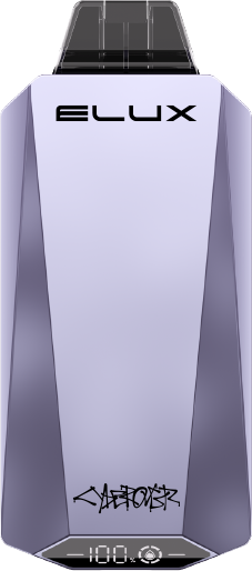  ELUX Cyberover 15000 puffs disposable vapes in faded purple color.