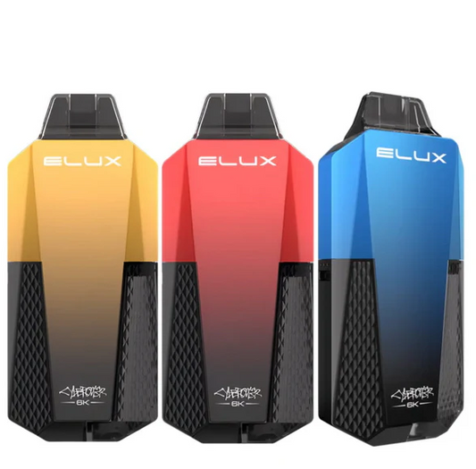 Elux Cyberover 6000 Puffs Disposable Vape (Box of 5) — Buy Online UK | Rapid Vapes