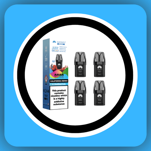 Hayati Remix 2400 Puffs Prefilled Pods (4 Pack)