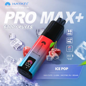 Hayati crystal  Pro Max+ 6000 Puffs Vape Kit - Pack of 5