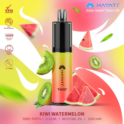 Hayati Twist 5000 Puffs Disposable Vape Pod Kit