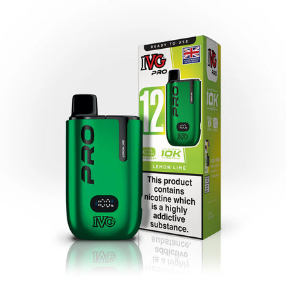 Hayati Pro Max+ 6000 Puffs Vape Kit UK, with Green and having LemonLime_ Flavour