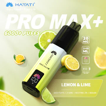 Hayati crystal  Pro Max+ 6000 Puffs Vape Kit