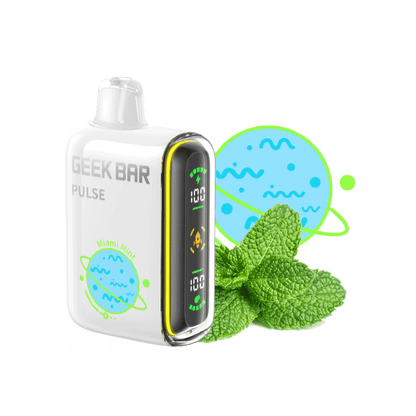 geek bar pulse uk, Miami mint flavor 15000 puffs
