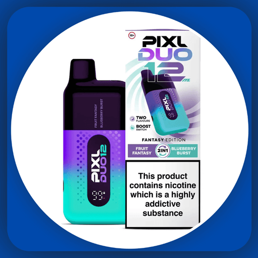  PIXL Duo 12 with 2 in 1 flavours Prefilled Pod Kit having 6k puffs.