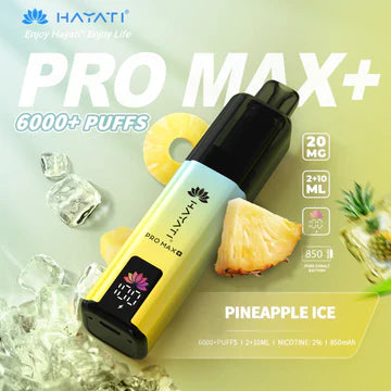 Hayati crystal  Pro Max+ 6000 Puffs Vape Kit - Pack of 5