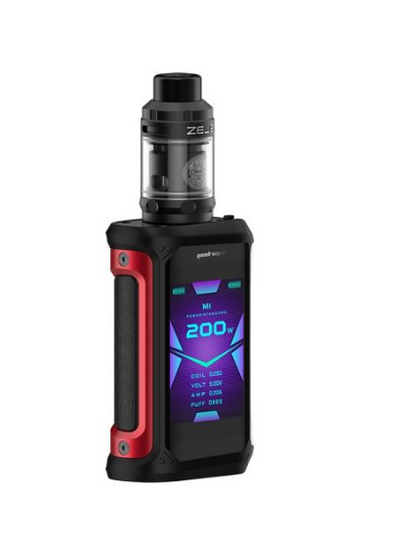 Geekvape Aegis Zeus X Tank Vape Kit UK. With Red Colour.