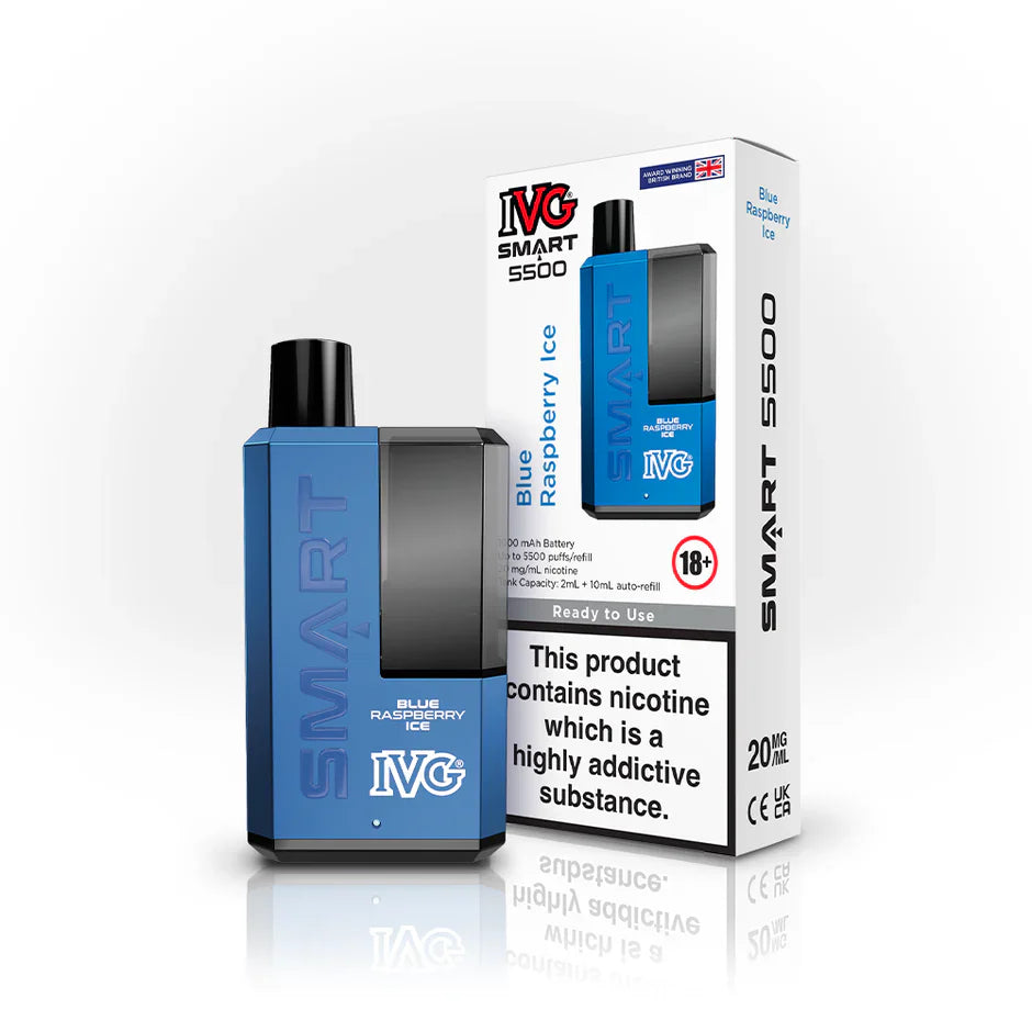 IVG SMART 5500 Puffs Disposable Vape Device — Buy Online UK | Rapid Vapes