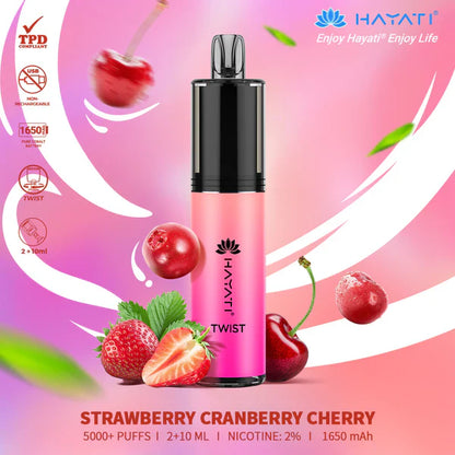 Hayati Twist 5000 Puffs Disposable Vape Pod Kit