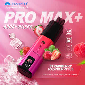 Hayati crystal  Pro Max+ 6000 Puffs Vape Kit