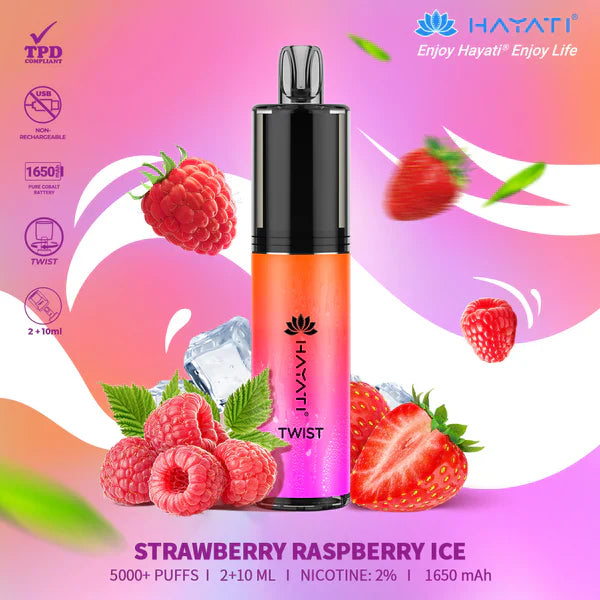 Hayati Twist 5000 Puffs Disposable Vape Pod Kit