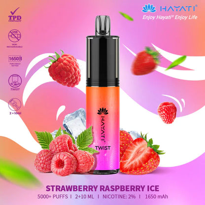 Hayati Twist 5000 Puffs Disposable Vape Pod Kit