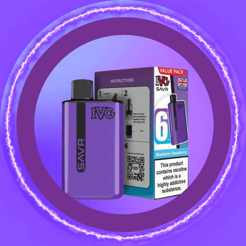 IVG SAVR Prefilled Pod Kit (Box of 5) — Buy Online UK | Rapid Vapes