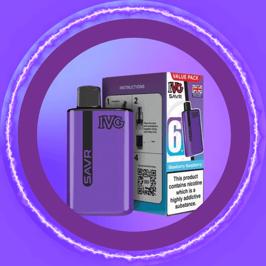 IVG SAVR Prefilled Pod Kit (Box of 5) — Buy Online UK | Rapid Vapes