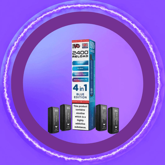 IVG 2400 Reload 4-in-1 Multi Flavour Prefilled Vape Pods (Pack of 5) — Buy Online UK | Rapid Vapes