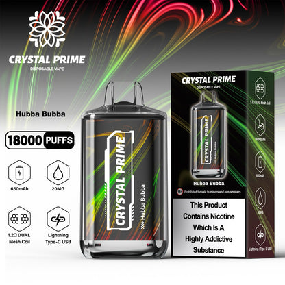 Crystal Prime Deluxe 18000 Puffs Disposable vape