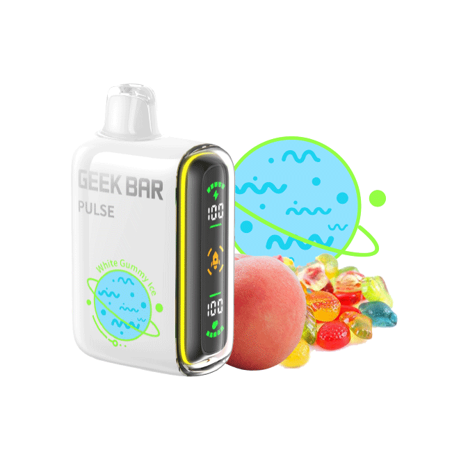 geek bar pulse uk, Gummy ice flaor 15000 puffs