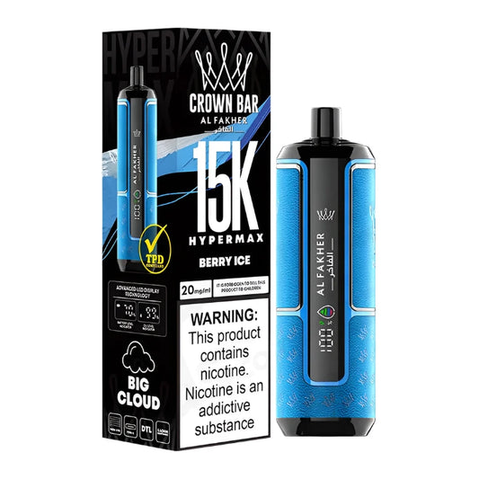 Al Fakher Crown Bar 15K Hypermax Disposable Vape