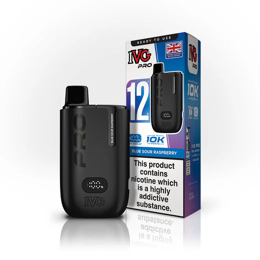 Hayati Pro Max+ 6000 Puffs Vape Kit UK, with Black  and having blue_sour_raspberry_ Flavour