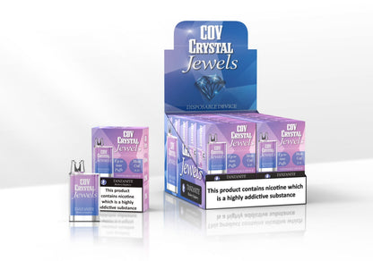 COV Crystal Jewels 600 Puff Disposable Vape Pod Puff Bar Device