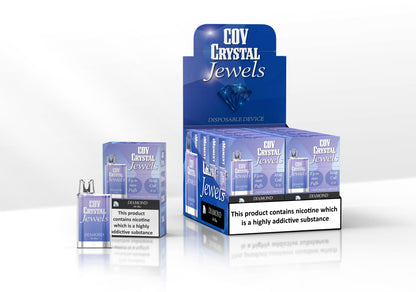 COV Crystal Jewels 600 Puff Disposable Vape Pod Puff Bar Device