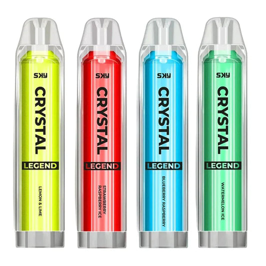 Crystal Legend 4000 Puffs Disposable Vape Pen E Cigarette Pack of 10 crystal legand crystal legend 4000 crystal 4000 flavours crystal legend blue sour raspberry crystal 4000 flavours mixed flavour