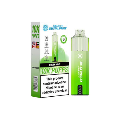 Crystal Prime 10000 Puffs Disposable Vape - PACK OF 5